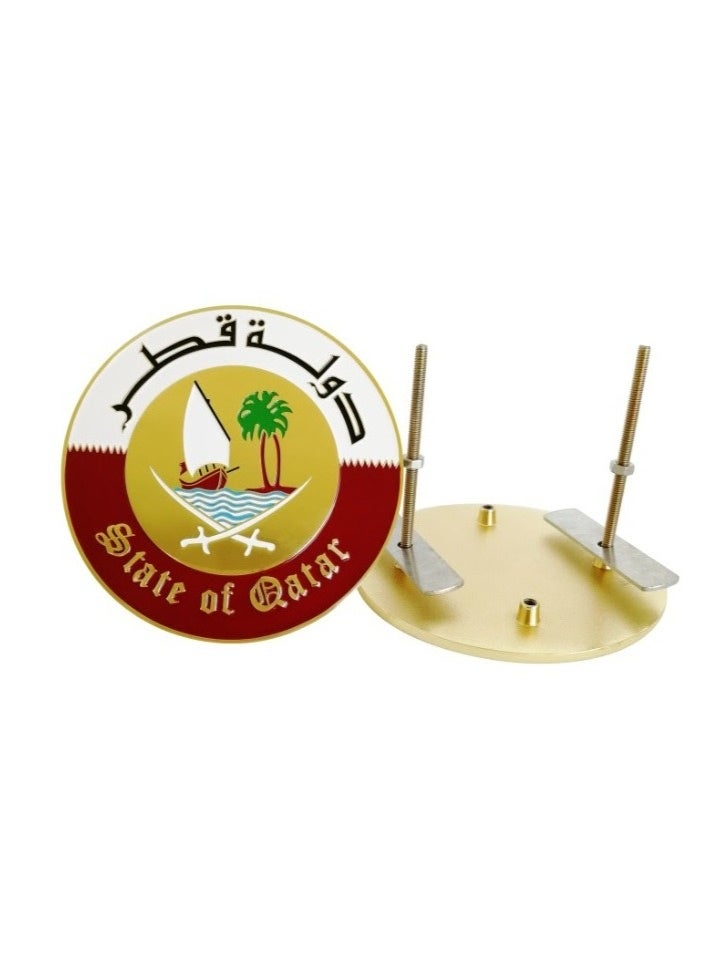 شارات معدنية لشبك سيارة دولة قطر